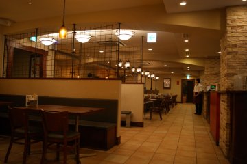 <p>Inside the Umeda&nbsp;branch</p>