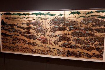 Lukisan yang menggambarkan Perang Musim Panas Osaka pada tahun 1615