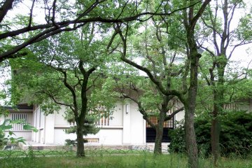 <p>Backyard of Shudo-kan</p>
