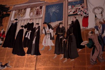 <p>Missionaries, samurai, prostitutes and tigers in a house...?</p>