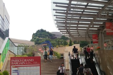 <p>Next, you will see this view. Continue to walk straight</p>