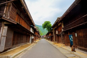 <p>The main road in Tsumago</p>