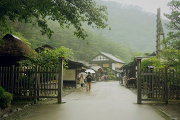 Entering the village.&nbsp;