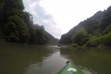 <p>A fantastic view of the river upstream</p>