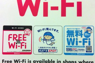 <p>The Wi-Fi&nbsp;card can be used at hotspots displaying one of these signs</p>