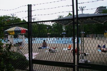 <p>Cool off in the hot summer</p>