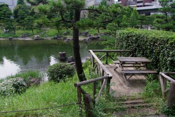 <p>A thoughtfully-placed table</p>
