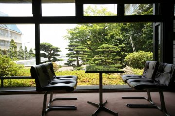 View from the lobby
