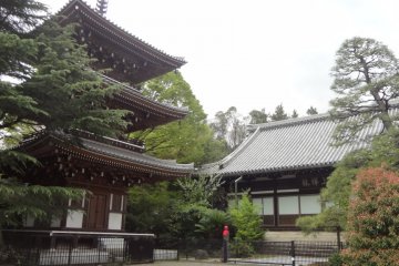 Pagoda and main hall.