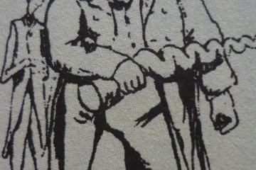 Wirgman's depiction of Willis and Satow.