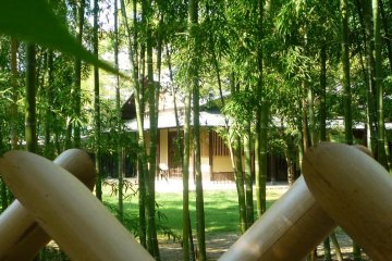 Tea rooms in Nakamura Park.