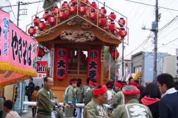<p>Sakae-cho Yatai&nbsp;in downtown Otawara</p>