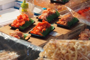 The Stalls of Tsukiji Fish Market