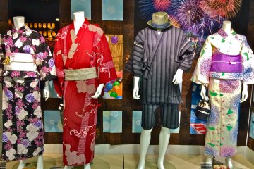 Yukata Shopping for Hanabi Season