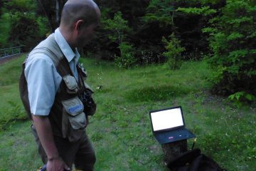 En reliant un ordinateur&nbsp;&agrave; une cam&eacute;ra&nbsp;plac&eacute;e&nbsp;&agrave; l'int&eacute;rieur du nid, il est possible&nbsp;de suivre l'animal&nbsp;avant son envol en temps r&eacute;el