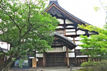 <p>高台寺一隅</p>