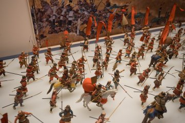 <p>The miniature displays depicting the historical events surrounding the castle.&nbsp;</p>