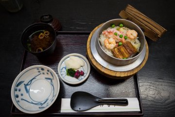 <p>Another of the meals with soup</p>