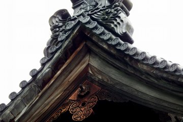 112-year-old roof tiles and ornaments