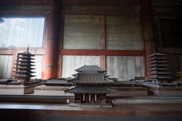 <p>The 3D model of the temple area</p>
