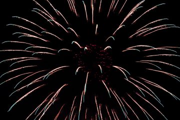 The flares reach far and wide before vanishing before your eyes