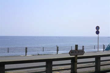 <p>镰仓高校前看到的风景</p>