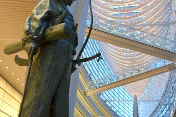 <p>Artwork within the building</p>