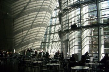 <p>I can do art too: shadows on the interior walls</p>