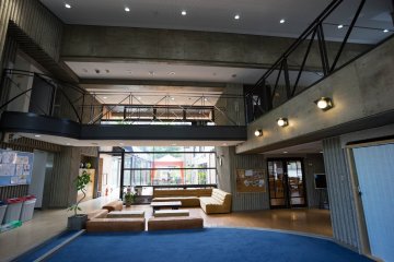 <p>The living room/lobby</p>