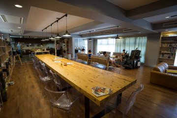 <p>The kitchen, living and dining room when its empty</p>