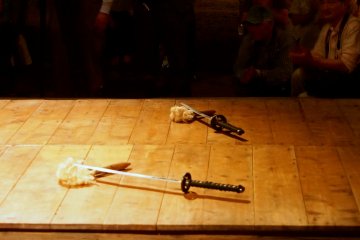 <p>Kagura Hayachine berlangsung hingga larut malam. Acara ini merupakan perhelatan yang cukup terkenal di kota Tono.</p>