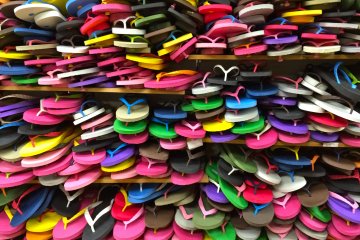 Genbei Beach Sandal Shop in Hayama
