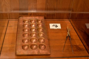 <p>One of the Takoyaki pans that was featured.</p>