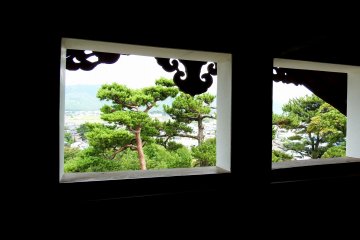 <p>Outside view seen from small windows of the main tower</p>