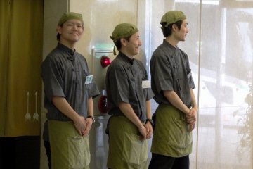 <p>Cheerful, congenial, always-smiling staff of the hotel</p>