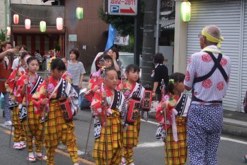 <p>Kids getting into the fun</p>