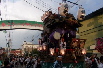 <p>A great time at Ogose Matsuri</p>