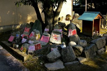 <p>Small collection of Ojizo</p>