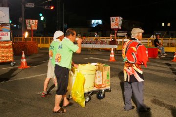 <p>There are those that have done this many times before, coming prepared for the heat and duration of the event..</p>