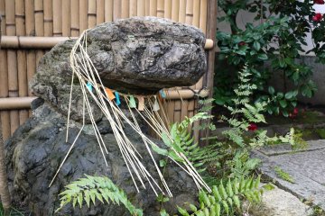 <p>Strangely shaped stone</p>
