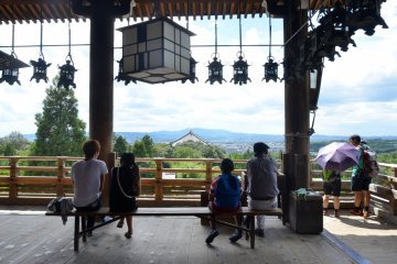Slow down, sit and enjoy the scenery of Nara.&nbsp;