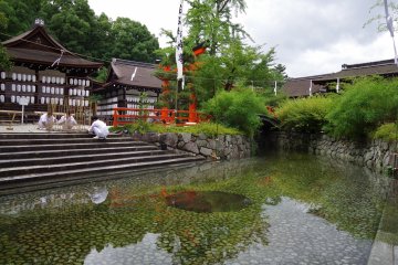 <p>The Nagoshi Shinji rite takes place here</p>