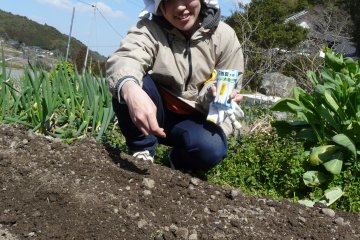 <p>Some hands-on farming experience training</p>