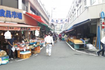 <p>The market is behind the car park next to the E-Beans building, on the west side of Sendai Station. It's also easily reachable by subway. It is closed on Sundays and national holidays.</p>