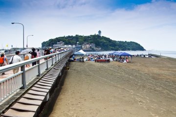 Enoshima Island and Beach