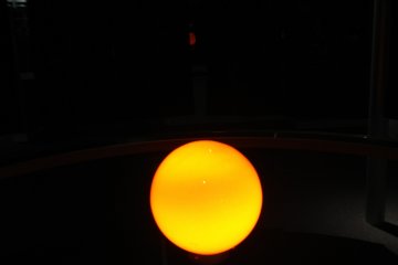<p>This display represents the "Earth Orbital Calendar". It was a very ingenious way to show the time it takes for the earth to orbit the sun. The outer circle on this display is marked with numbers so you can do a count.</p>