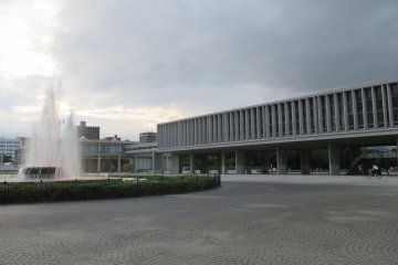 <p>The Peace Memorial Museum. It has three main parts: the main building with materials about and artifacts from the bomb, and the east building that serves as a conference and learning center.</p>