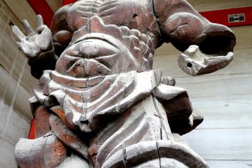 <p>One of the gate guardians</p>