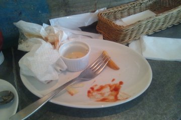 Now it's in my belly