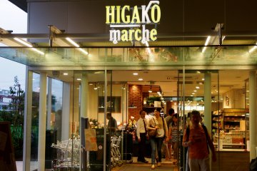 <p>The new Higako marche at Higashi-Koganei Station</p>